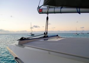 isola di saona in catamarano, catamarano, punto di rotta