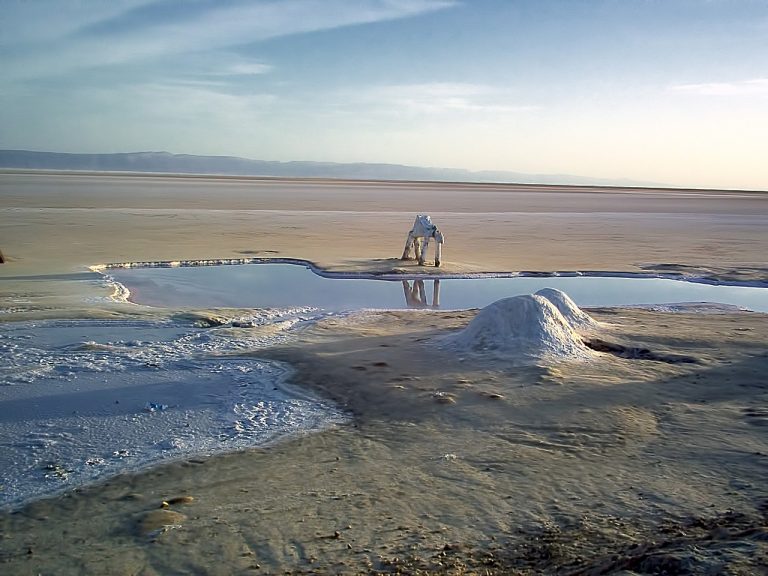 tour della tunisia di 8 giorni, lago salato, punto di rotta
