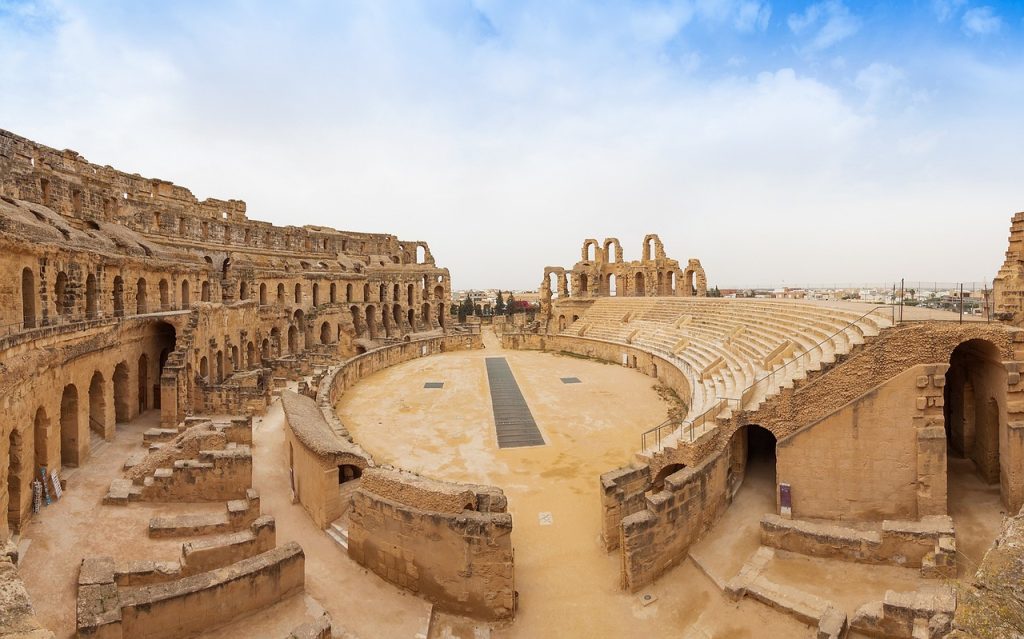tunisia cosa vedere, anfiteatro, punto di rotta