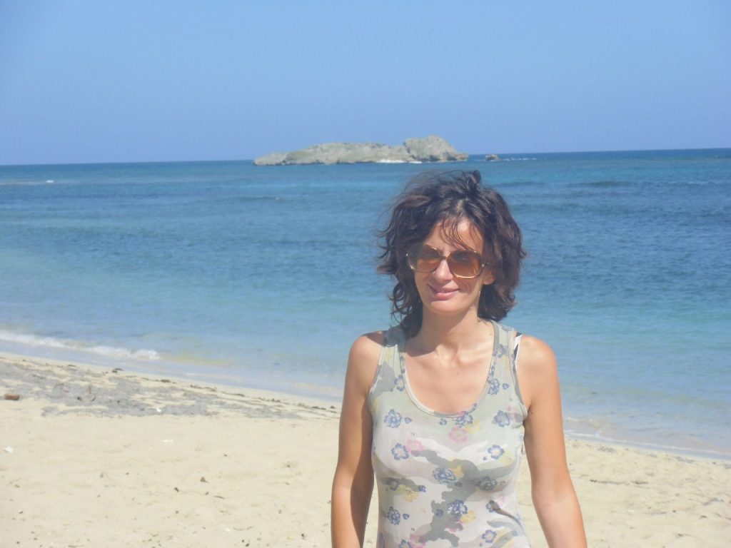 puerto plata playa dorada donna in spiaggia, punto di rotta