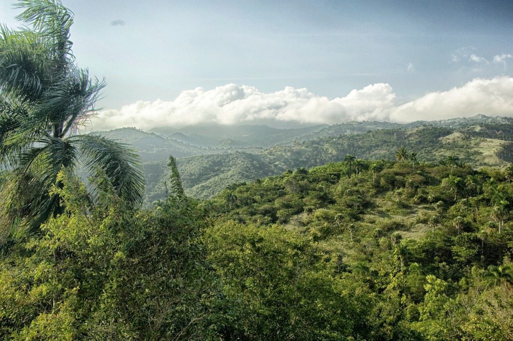 dove fare mountain bike repubblica dominica, montagne, punto di rotta