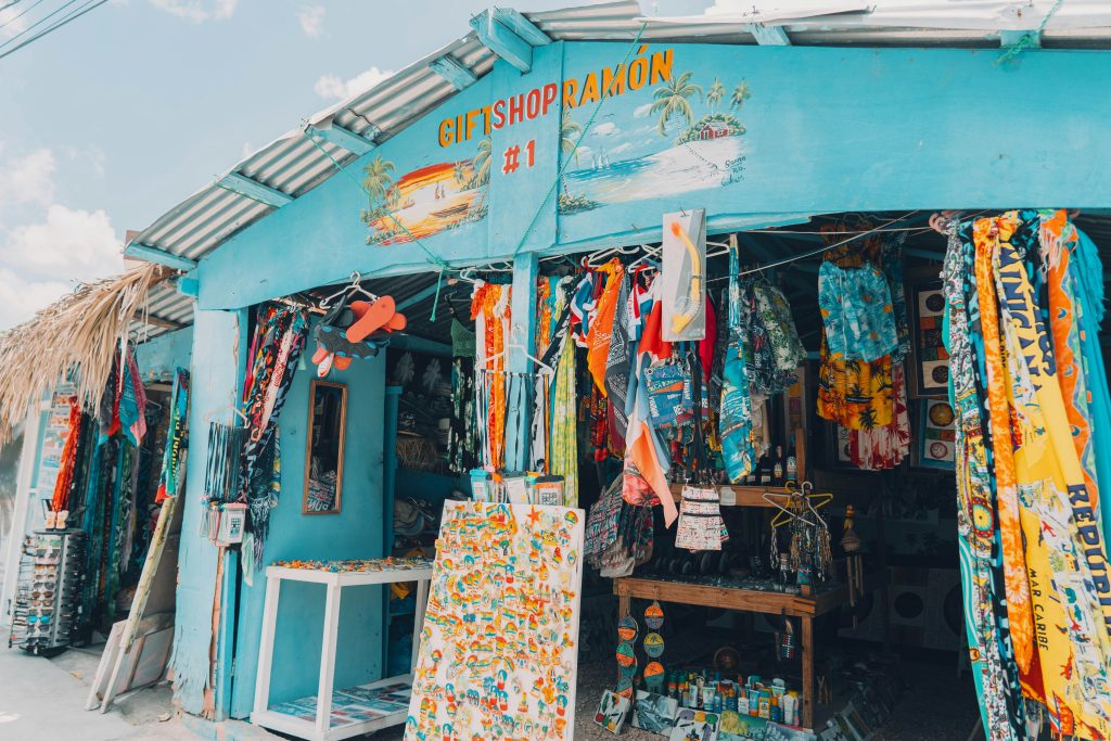 vacanze a Bayahibe, negozio, punto di rotta