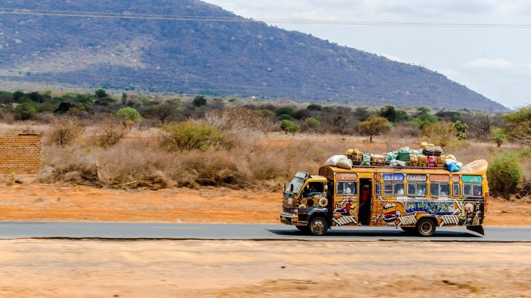 le strade del kenya sono pericolose, punto di rotta
