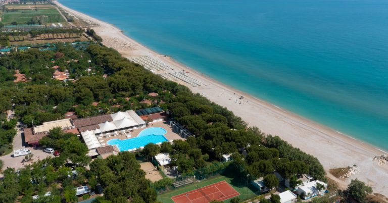 campeggi pet friendly in Italia, Pineto Beach, Abruzzo, Punto di rotta