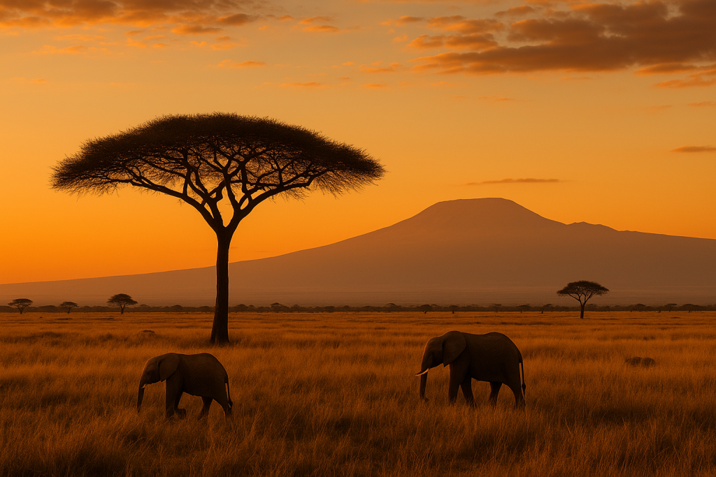 cosa mettere in valigia per delle vacanze in kenya, paesaggio, punto di rotta
