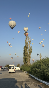 tour classico della turchia, mongolfiere, punto di rotta