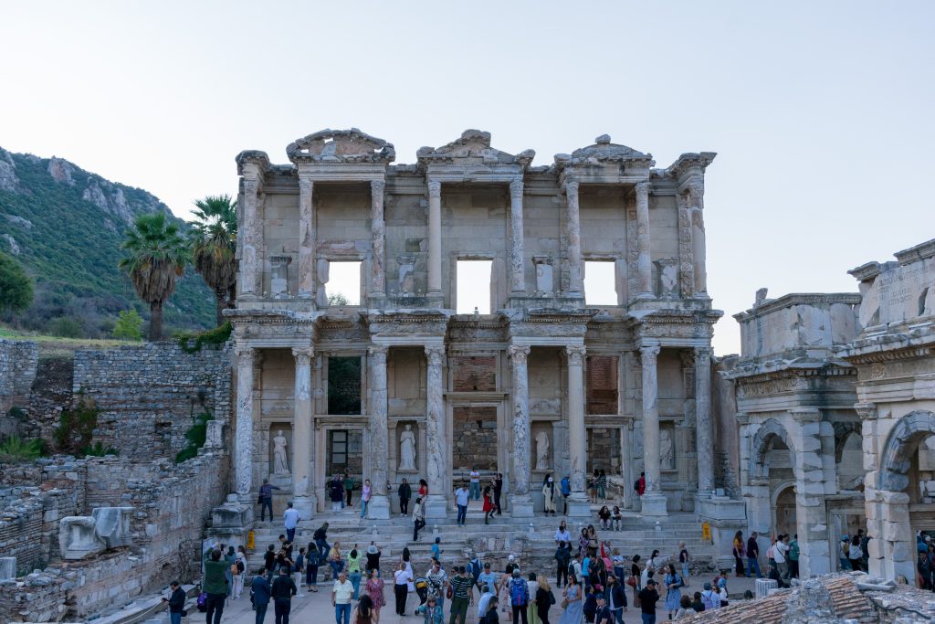 izmir, efeso, dettaglio, punto di rotta