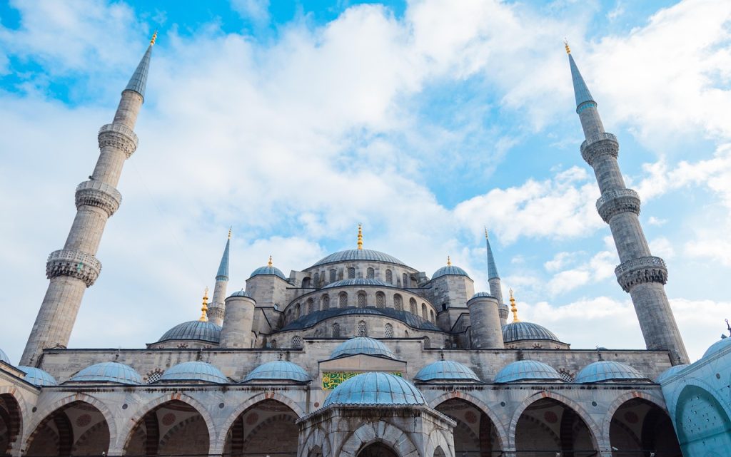 istanbul classica in un giorno, moschea blu, punto di rotta