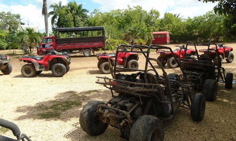 escursione in quad in repubblica dominicana, punto di rotta