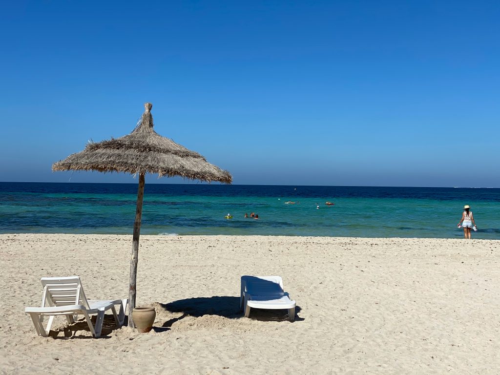 isola di Djerba, spiaggia, punto di rotta