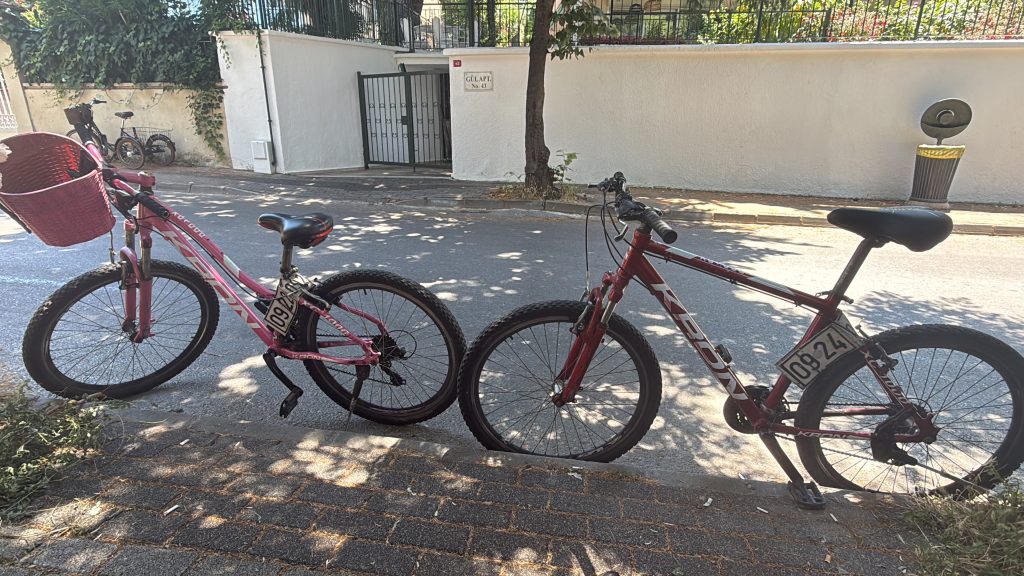 buyukada, biciclette, punto di rotta